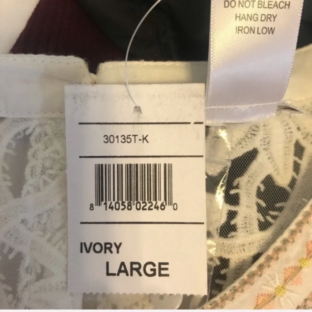 NWT ModCloth by Esley lace open back top - Picture 7 of 8